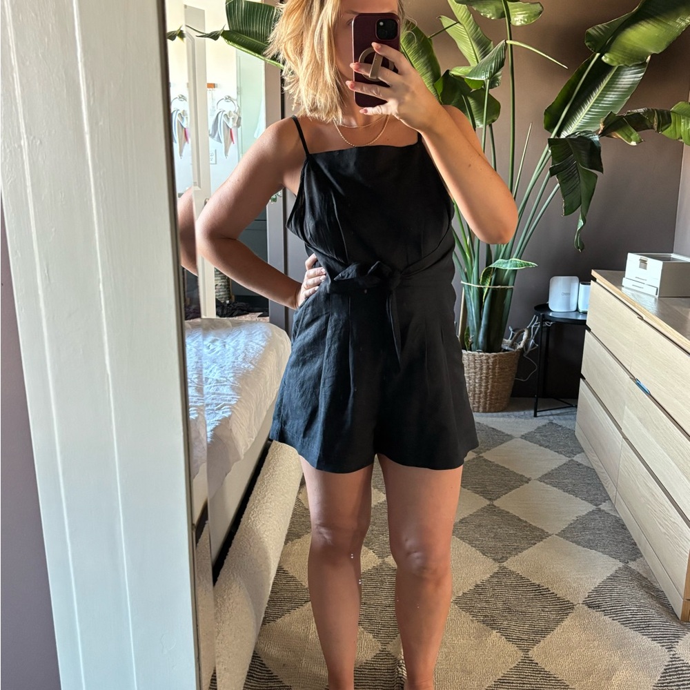 Madewell Black Jumpsuit